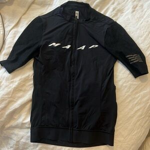 Maap short sleeved evade jersey small black